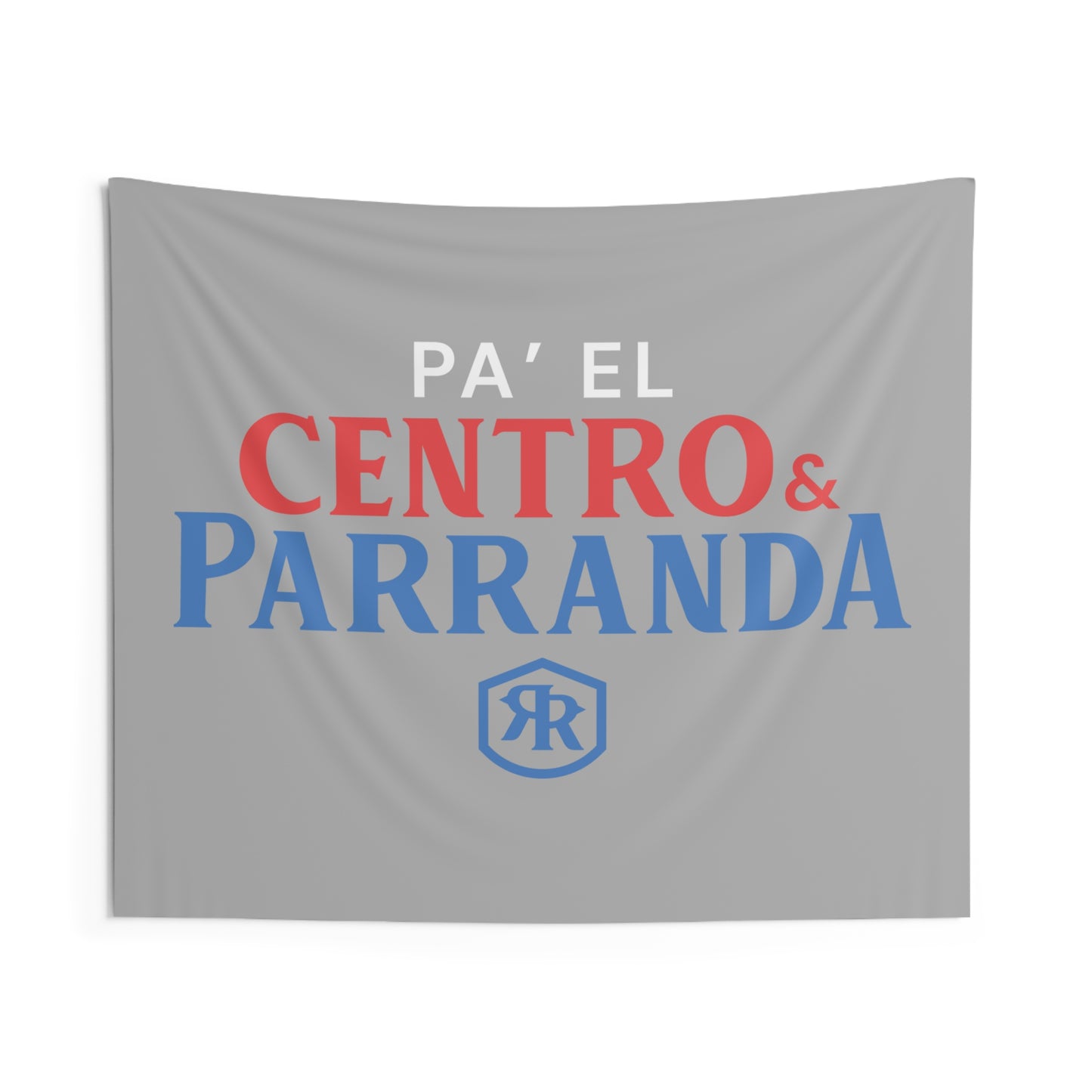 Pa' El Centro & Parranda. Wall Tapestry