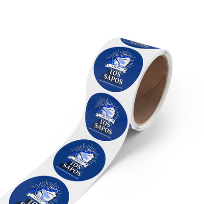 Los Sapos, Encrucijada. Round Sticker Label Rolls