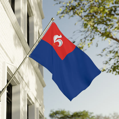 San Salvador, Remedios. Double-Sided Flag