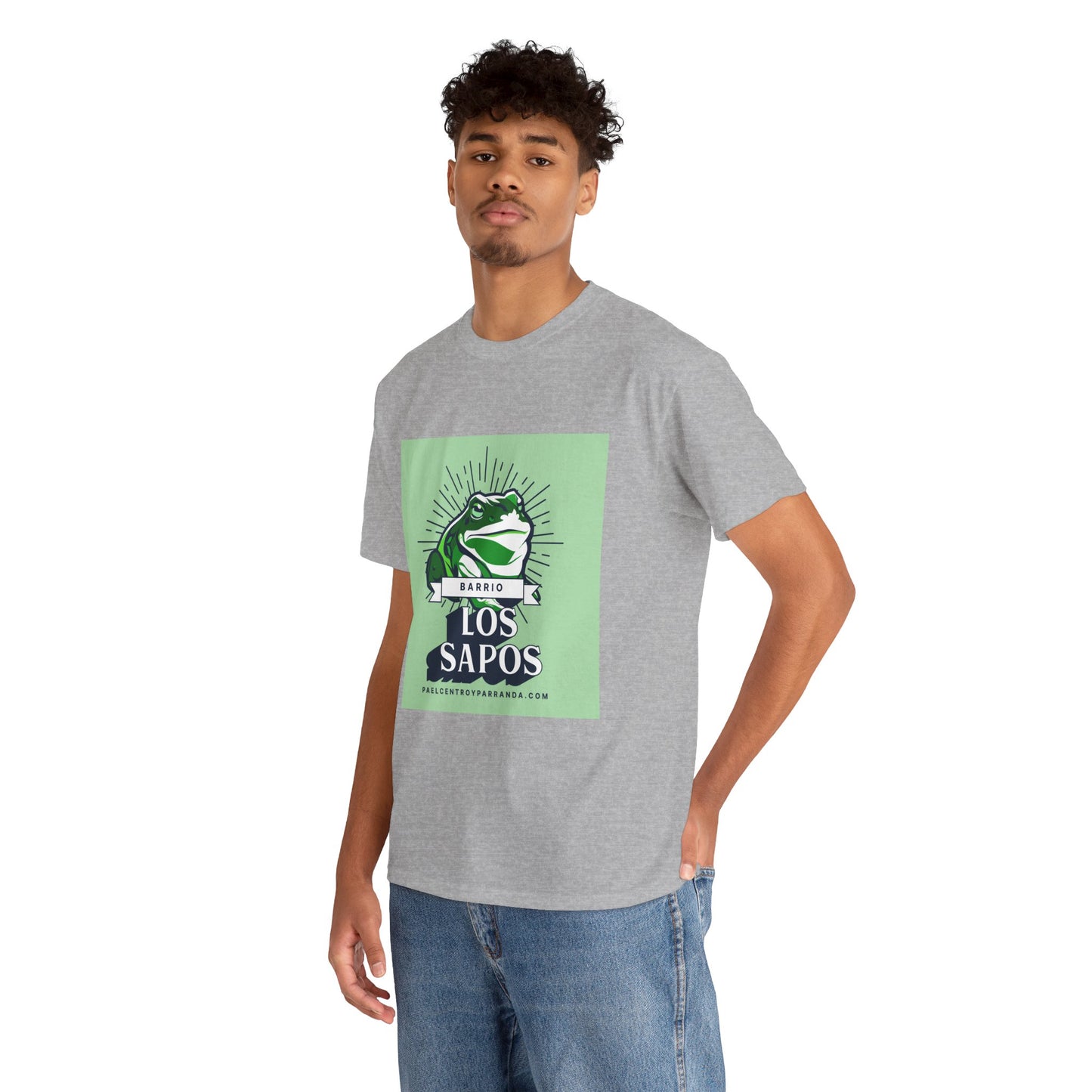 Los Sapos, Calabazar de Sagua. Unisex Heavy Cotton Tee