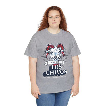 Los Chivos, Calabazar de Sagua. Unisex Heavy Cotton Tee