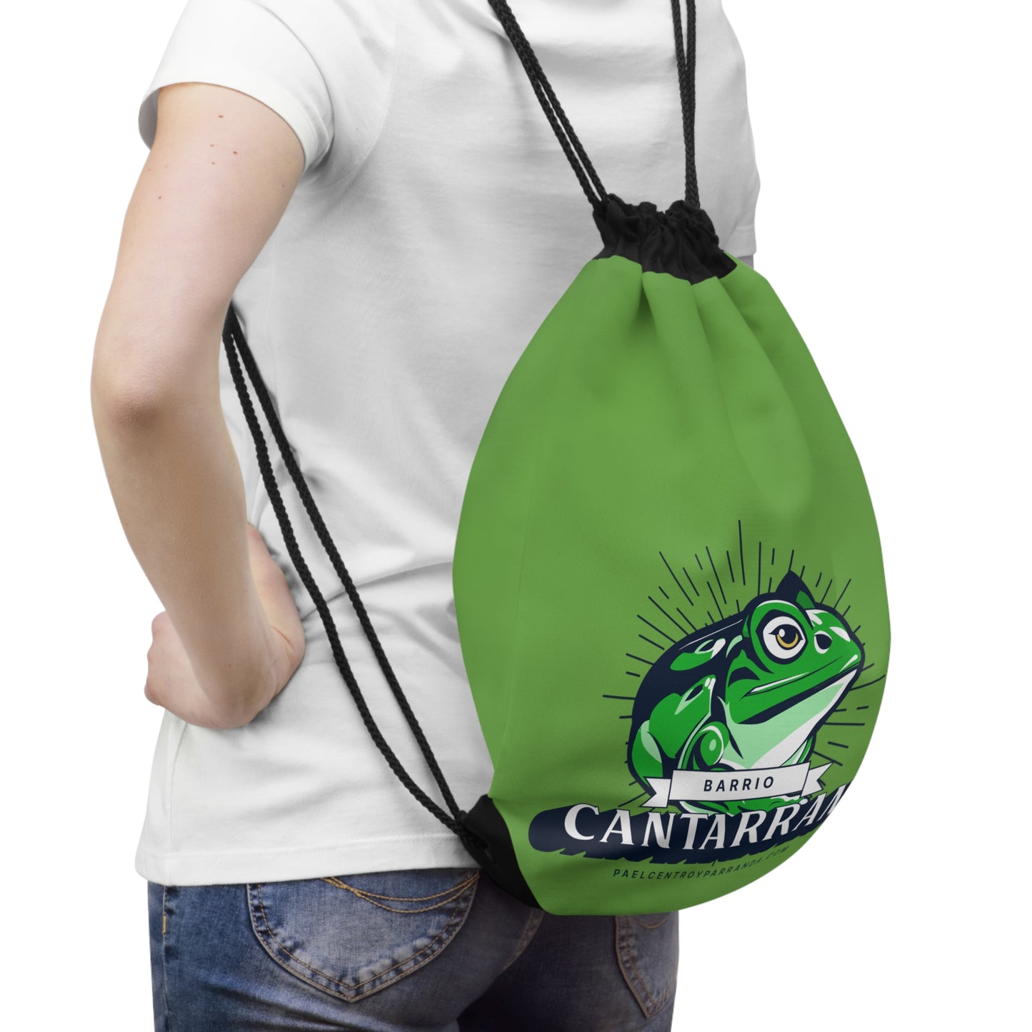 Cantarrana, Guayos. Drawstring Bag