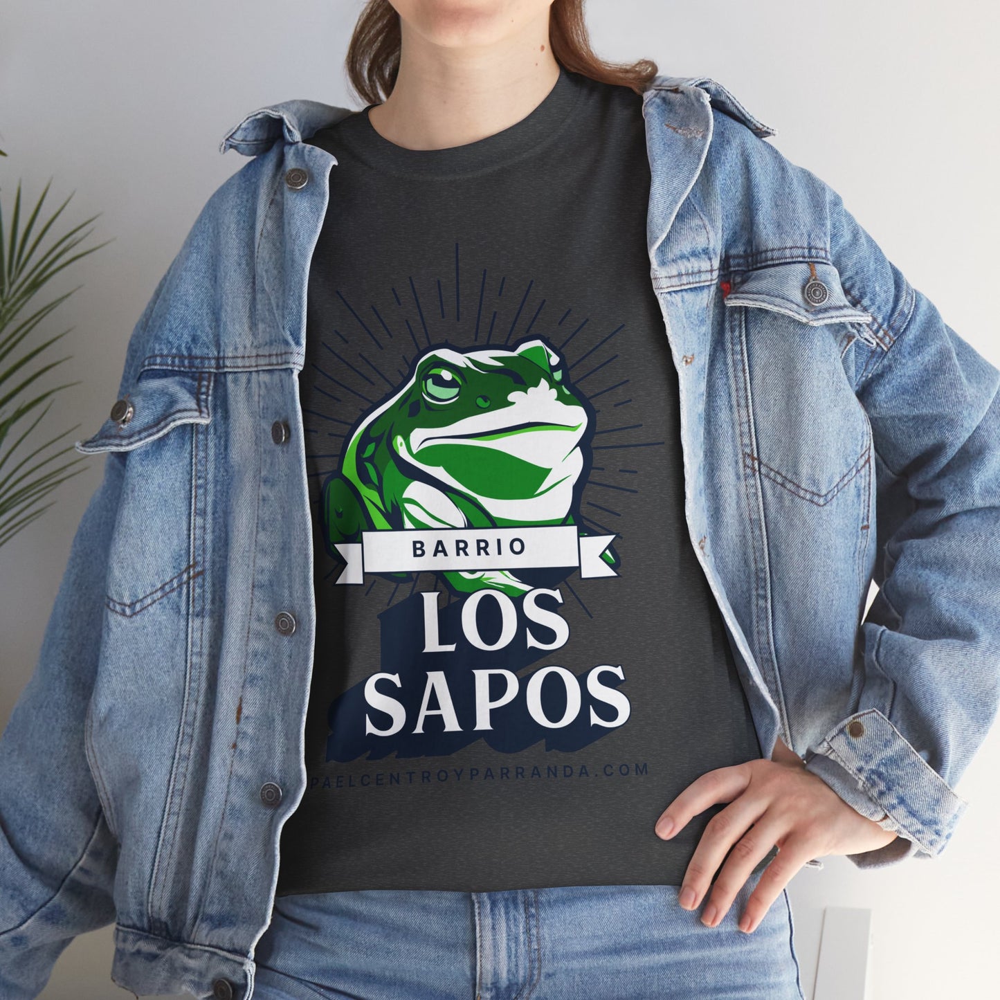 Los Sapos, Calabazar de Sagua. Unisex Heavy Cotton Tee