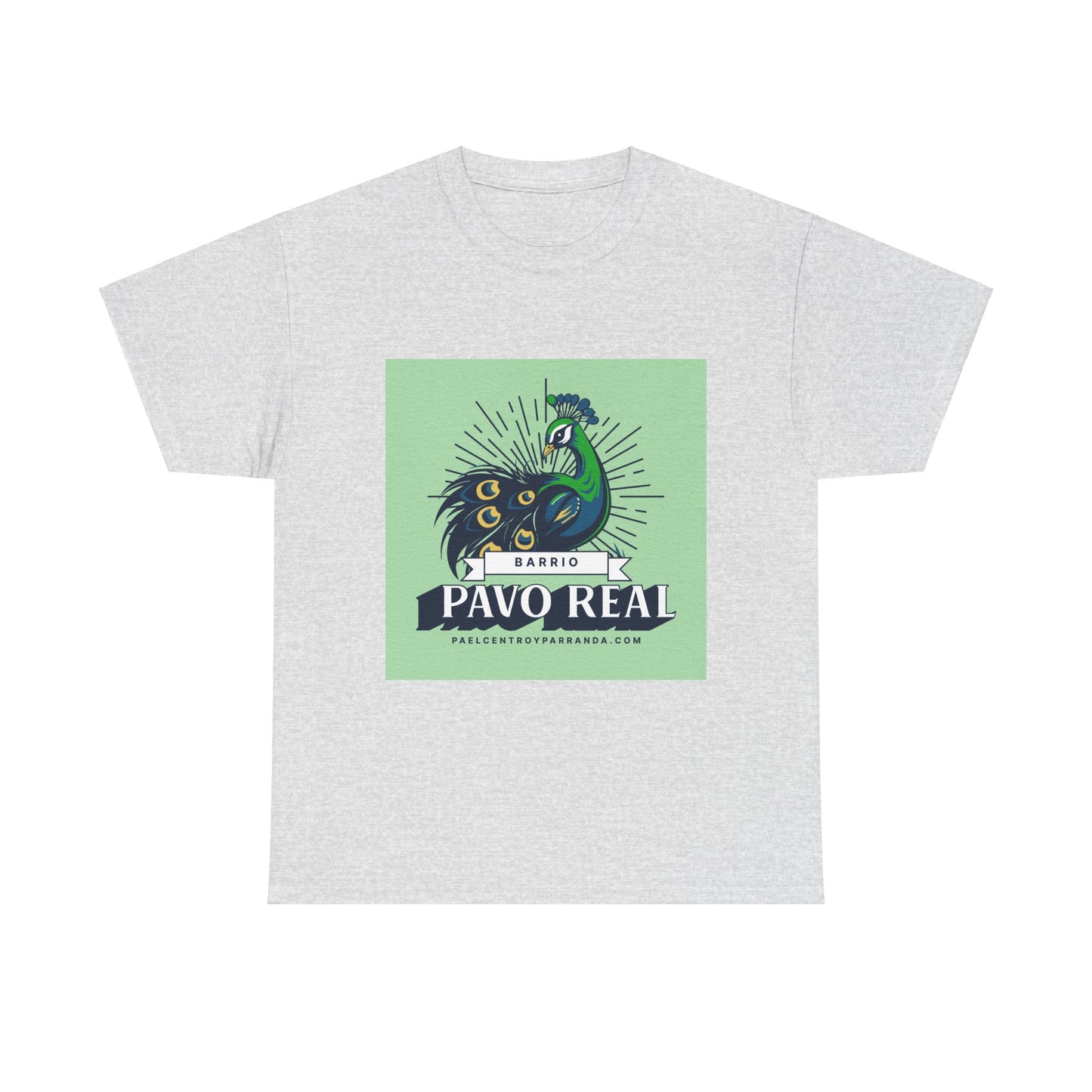 Pavo Real, El Santo. Unisex Heavy Cotton Tee