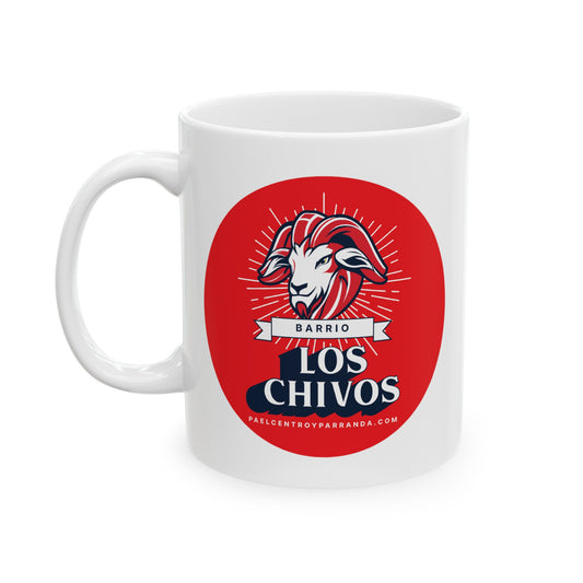 Los Chivos, Encrucijada. Ceramic Mug, 11oz