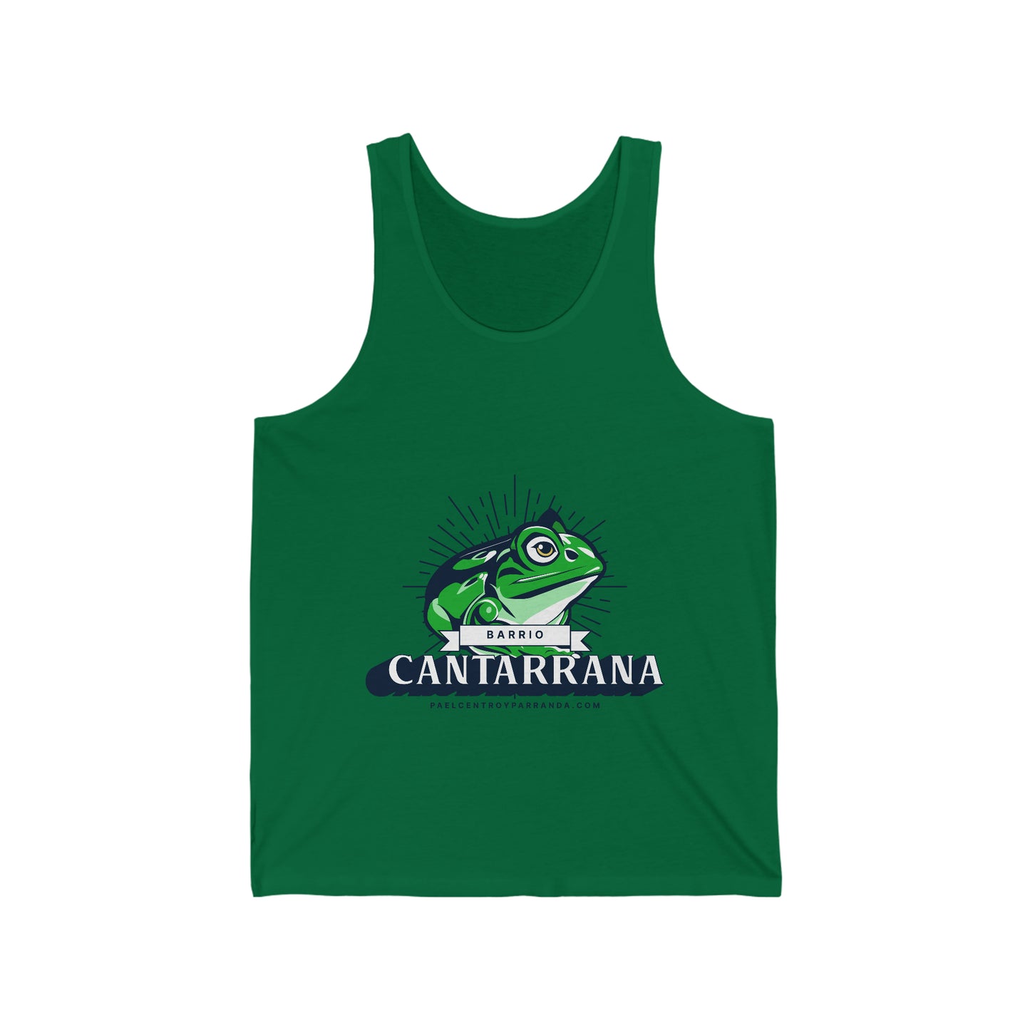 Cantarrana, Guayos. Unisex Jersey Tank