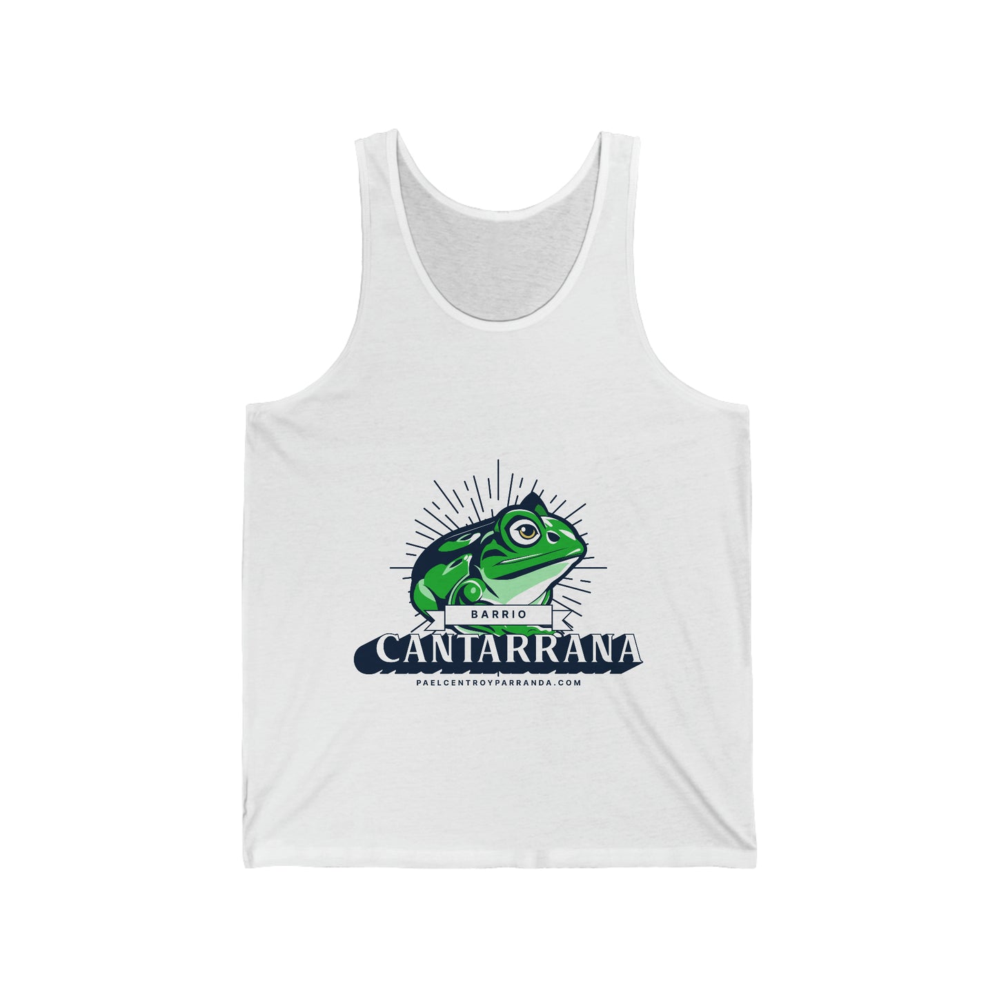 Cantarrana, Guayos. Unisex Jersey Tank