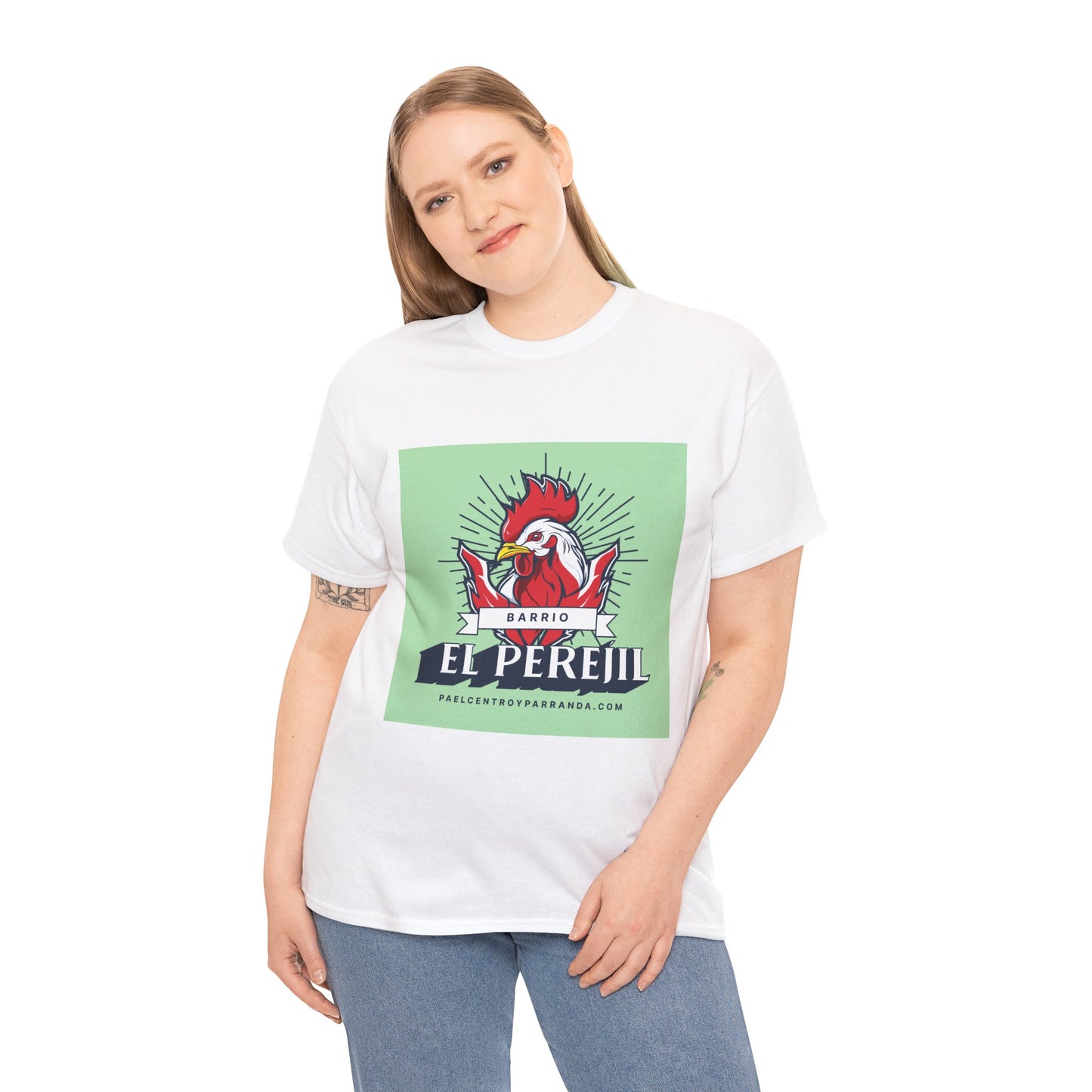 El Peregil, Quemado de Guines. Unisex Heavy Cotton Tee