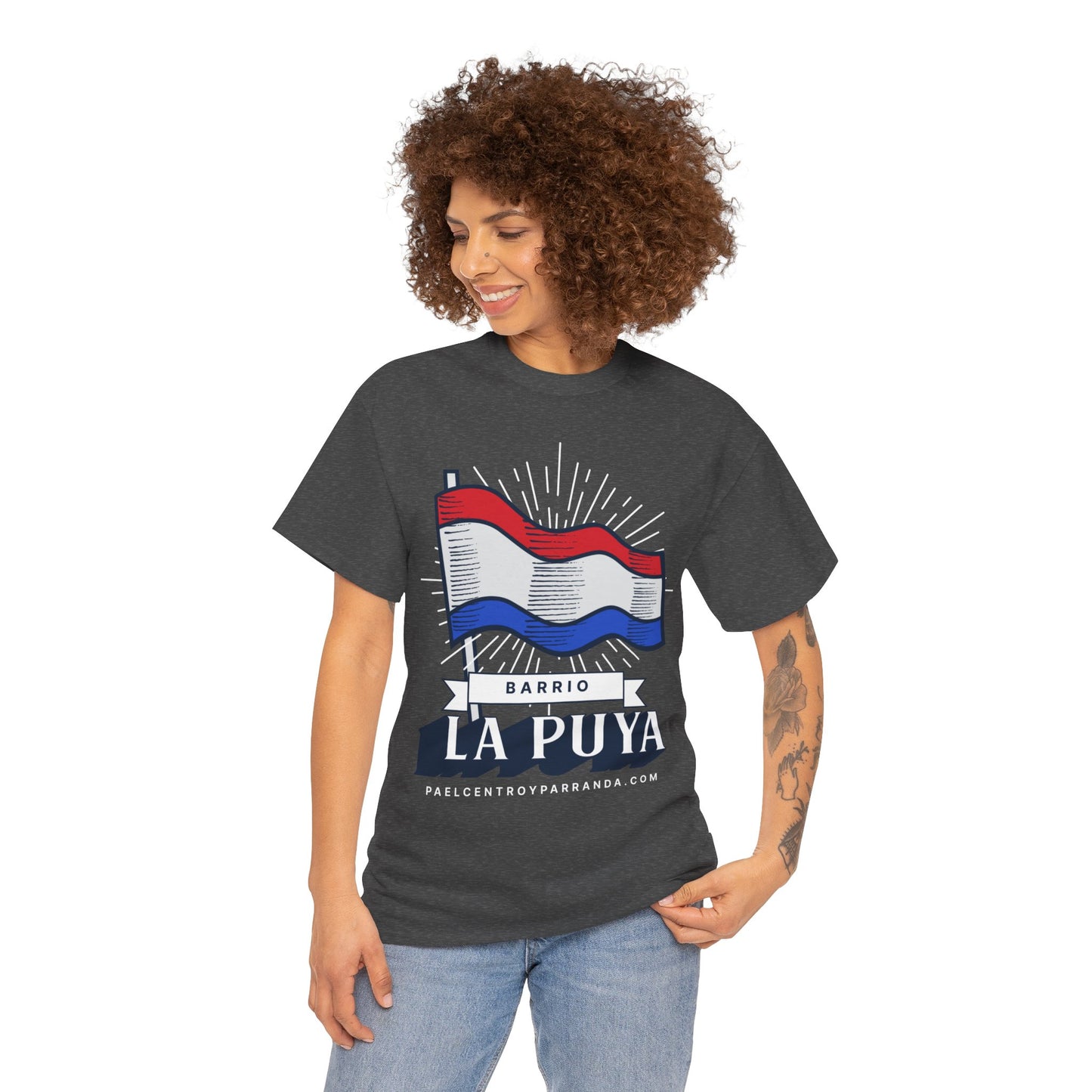 La Puya, Quemado de Guines. Unisex Heavy Cotton Tee