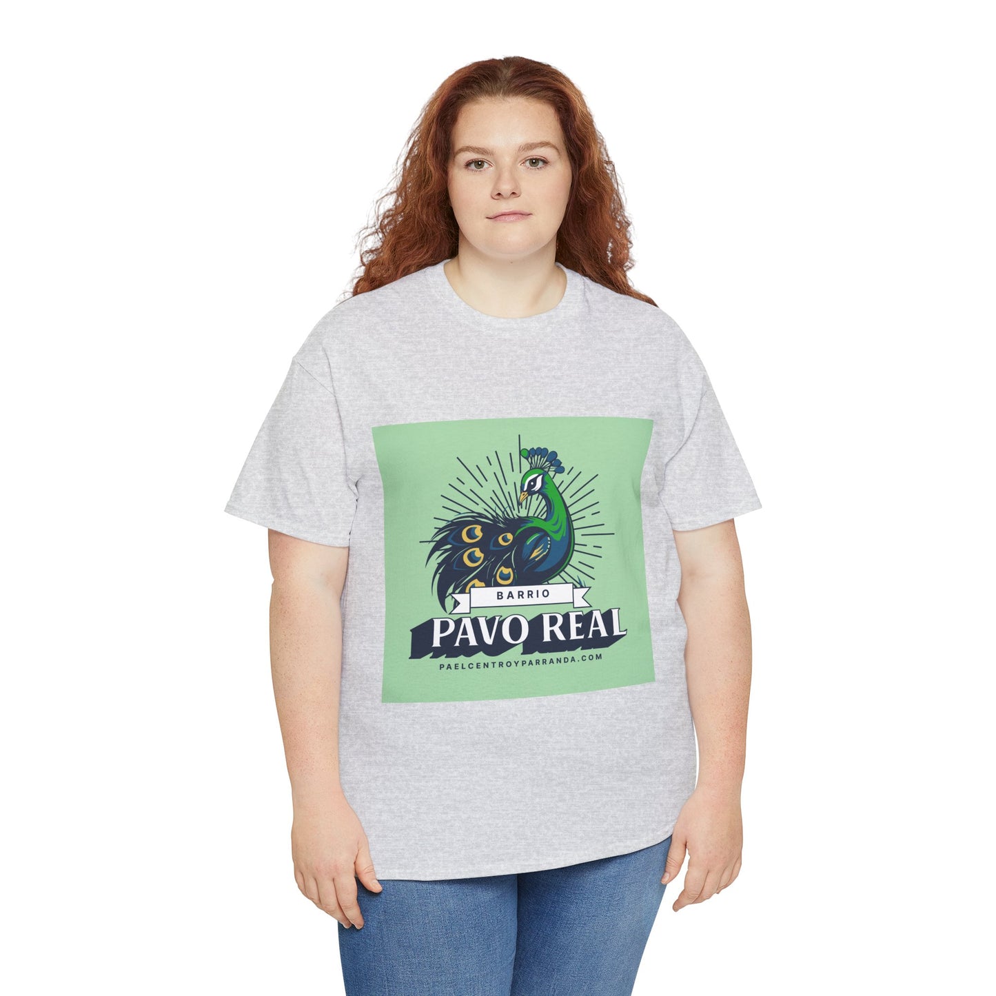 Pavo Real, El Santo. Unisex Heavy Cotton Tee