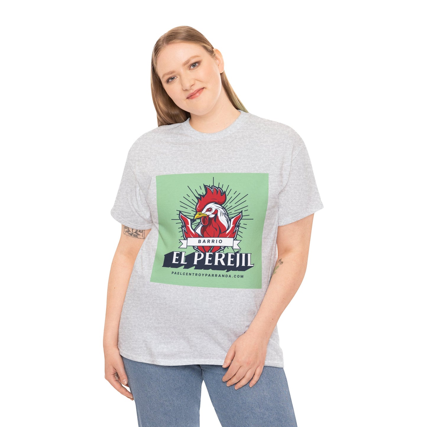 El Peregil, Quemado de Guines. Unisex Heavy Cotton Tee