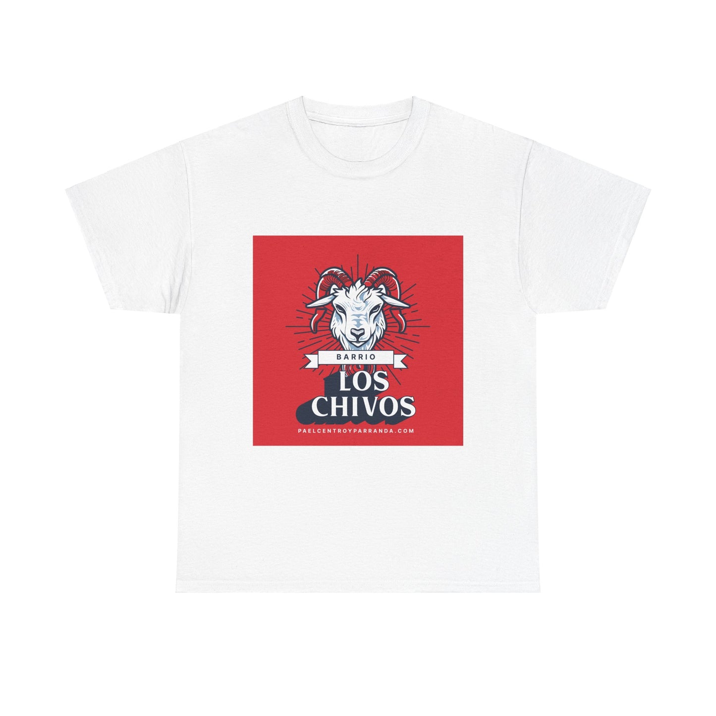 Los Chivos, Calabazar de Sagua. Unisex Heavy Cotton Tee