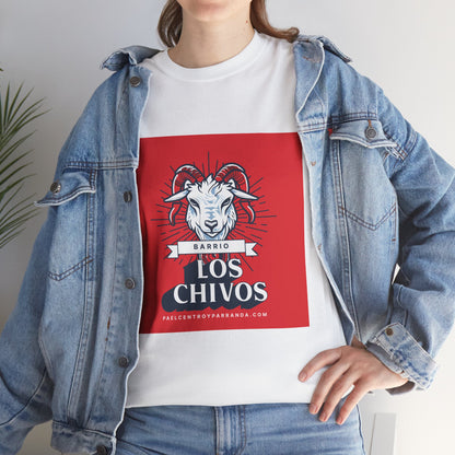 Los Chivos, Calabazar de Sagua. Unisex Heavy Cotton Tee