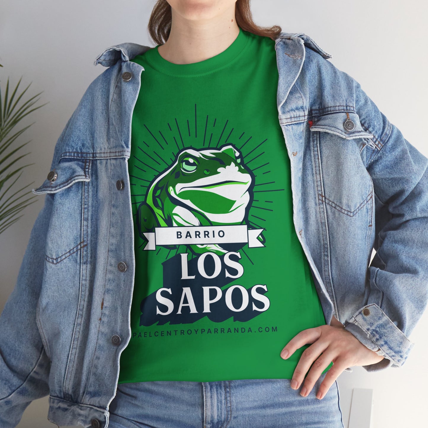 Los Sapos, Calabazar de Sagua. Unisex Heavy Cotton Tee