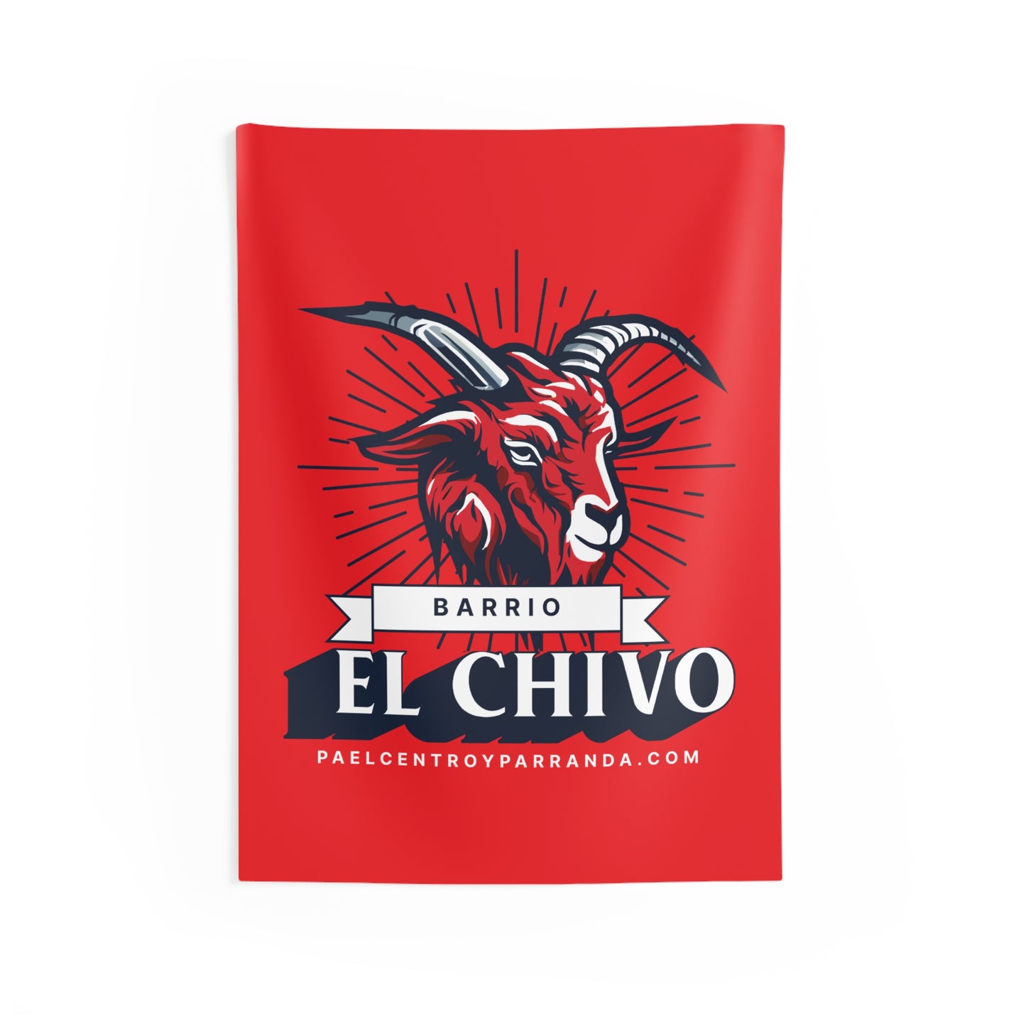 El Chivo, Carrillo. Wall Tapestry — Hanging