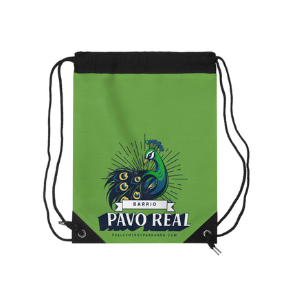 Pavo Real, El Santo. Drawstring Bag