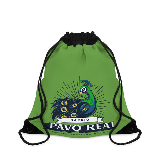 Pavo Real, El Santo. Drawstring Bag