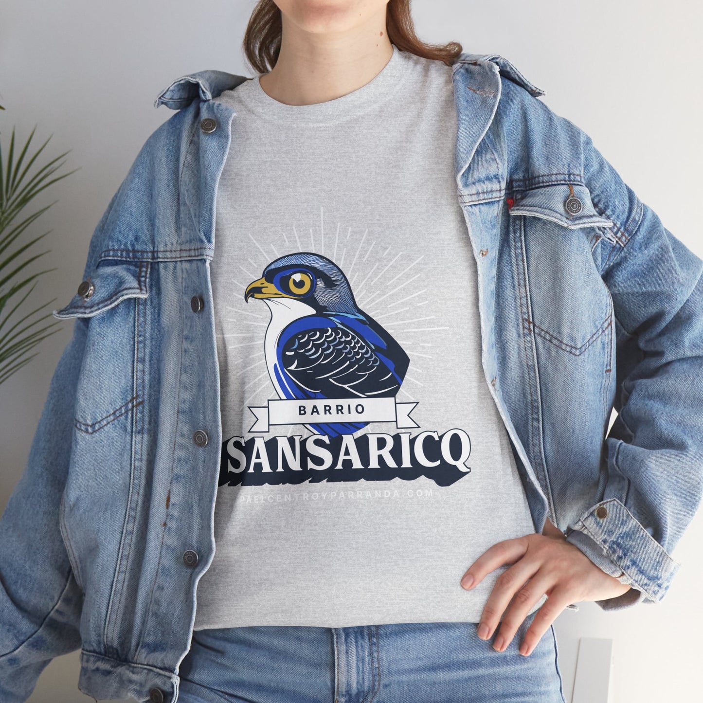 Sansaricq, Yaguajay. Unisex Heavy Cotton Tee