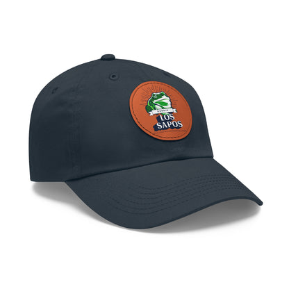 Los Sapos, Calabazar de Sagua. Dad Hat with Leather Patch (Round)