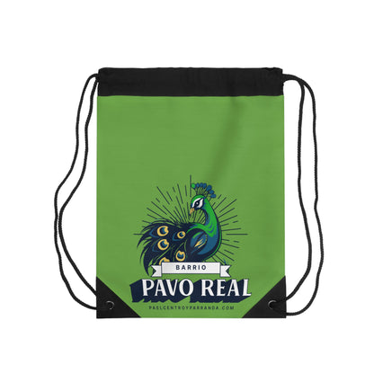 Pavo Real, El Santo. Drawstring Bag