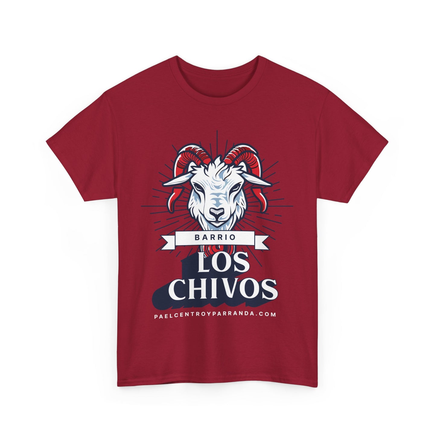 Los Chivos, Calabazar de Sagua. Unisex Heavy Cotton Tee