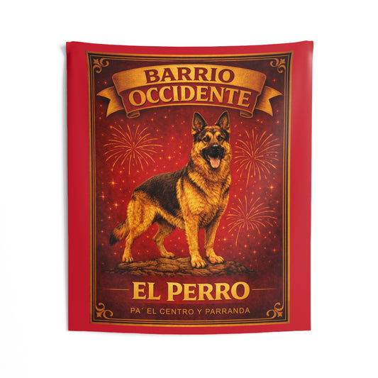 El Perro, Zaza del Medio. Wall Tapestry – Decor