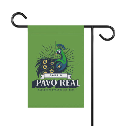 Pavo Real, El Santo. Garden & House Banner