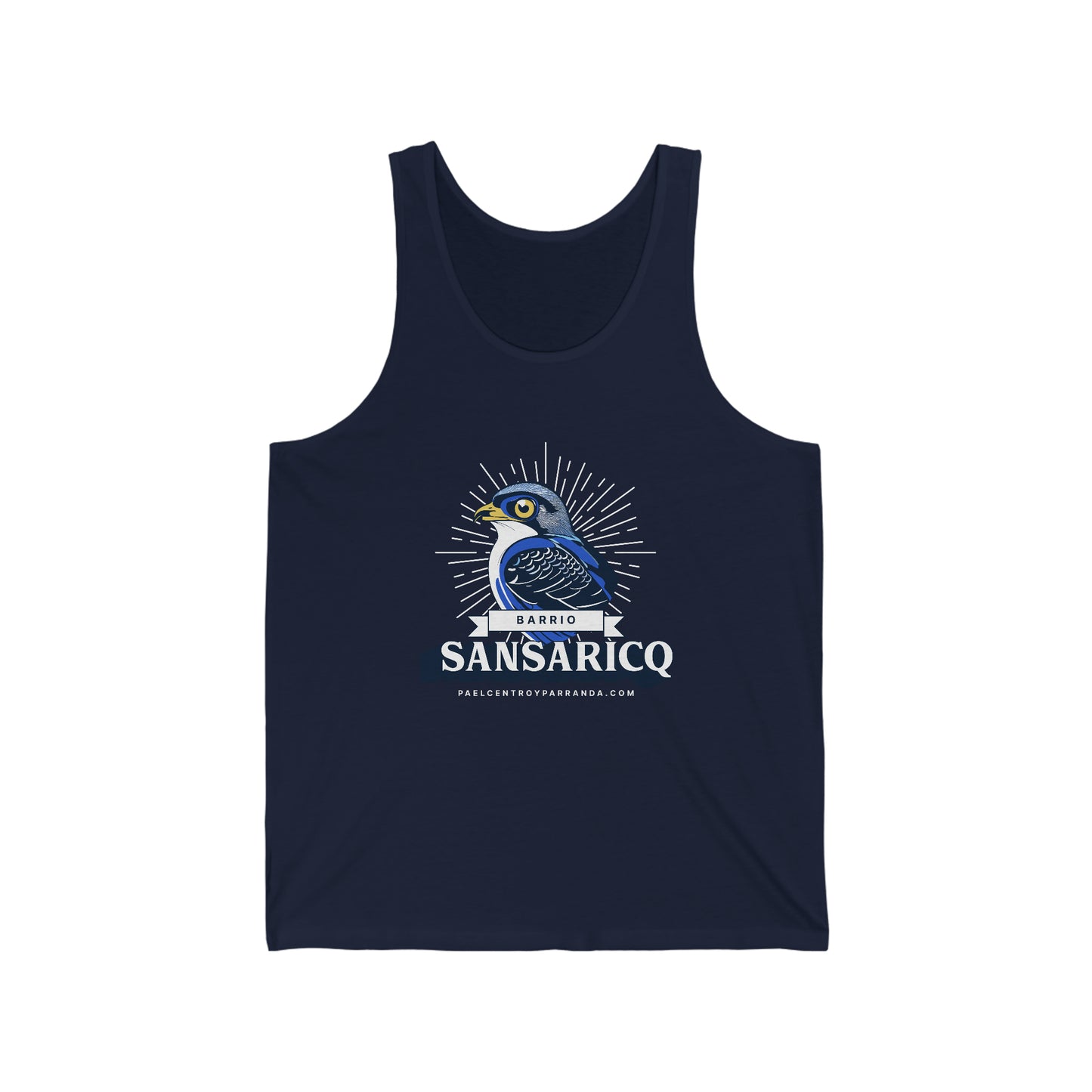 Sansaricq, Yaguajay. Unisex Jersey Tank