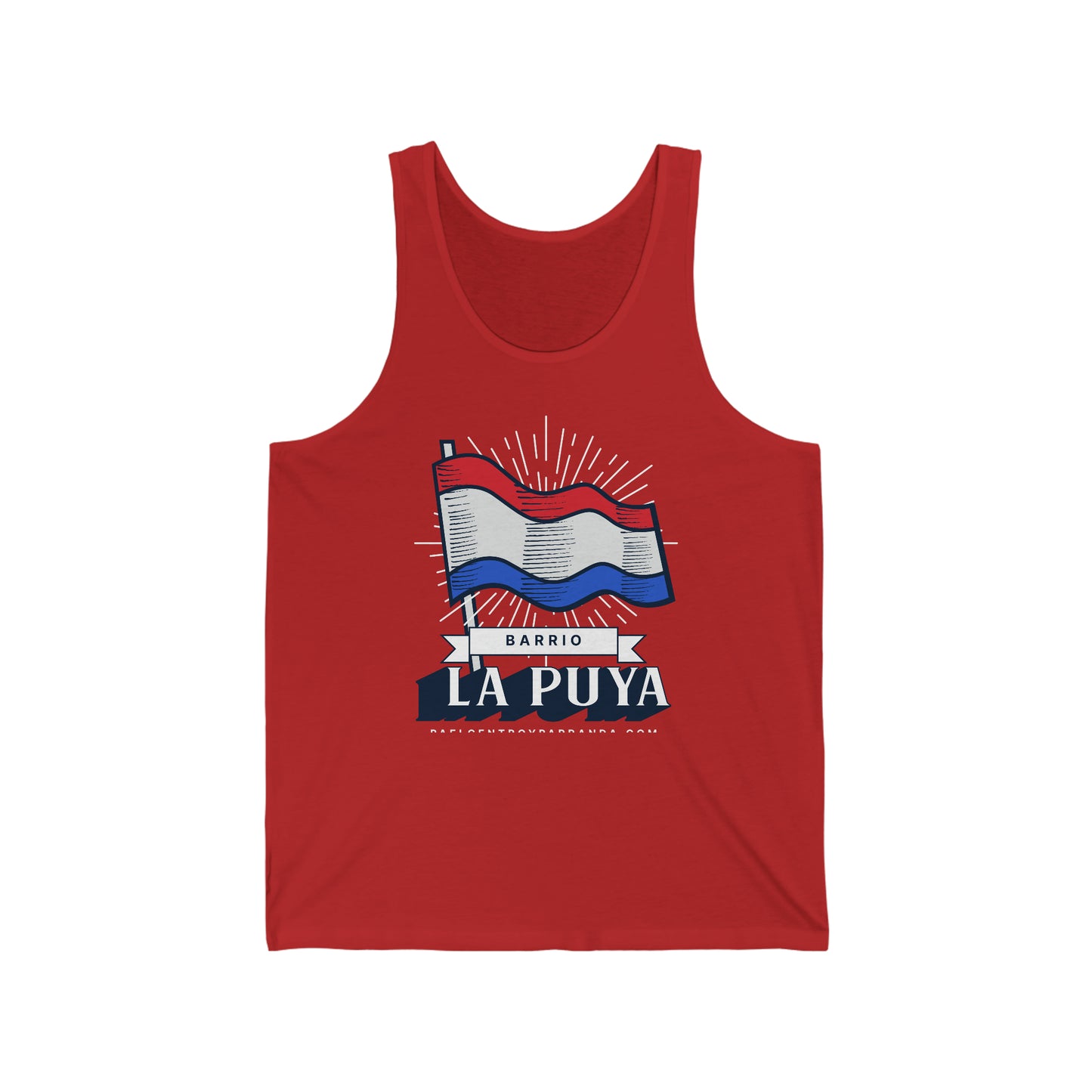 La Puya, Quemado de Guines. Unisex Jersey Tank