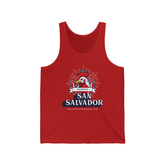 San Salvador, Remedios. Unisex Jersey Tank