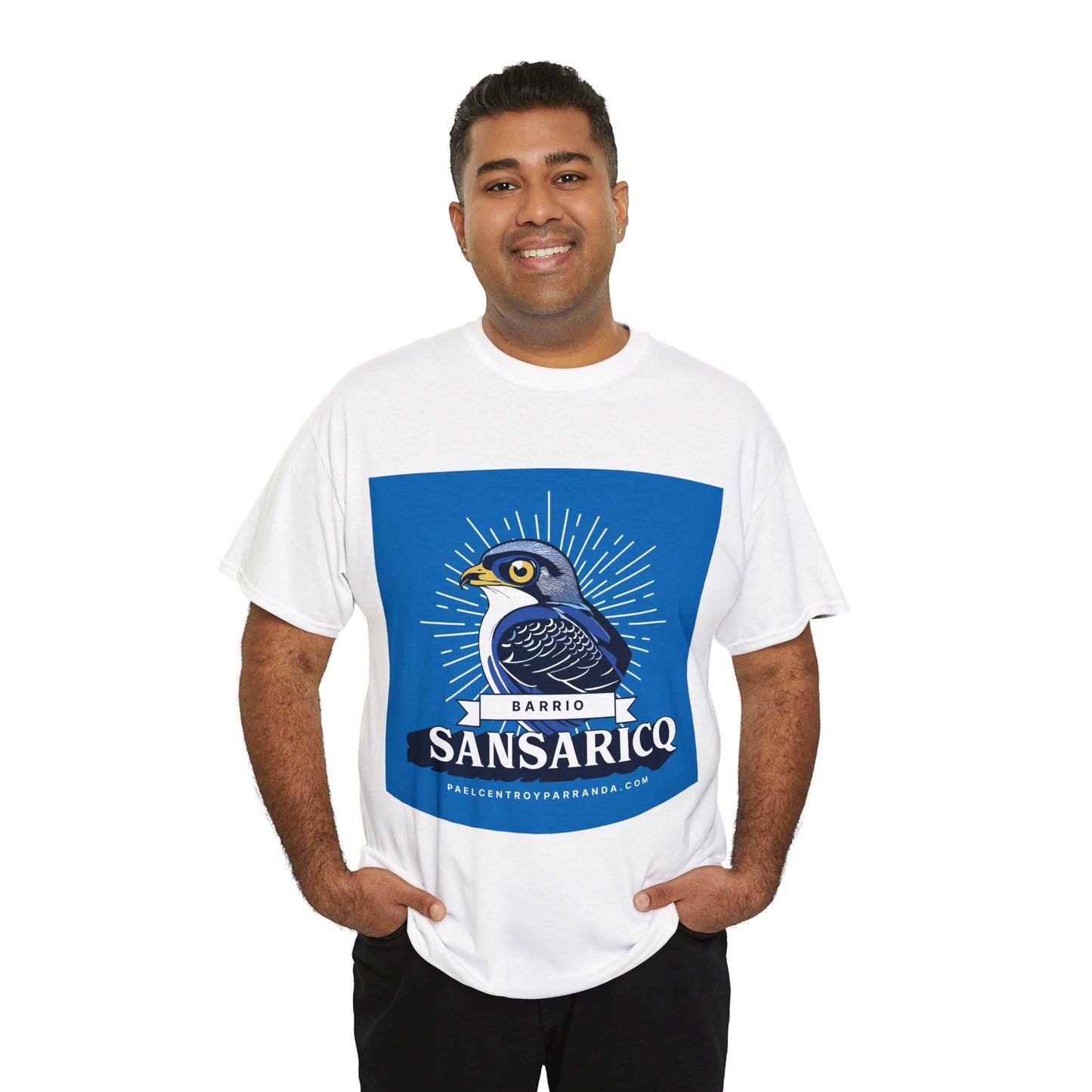 Sansaricq, Yaguajay. Unisex Heavy Cotton Tee