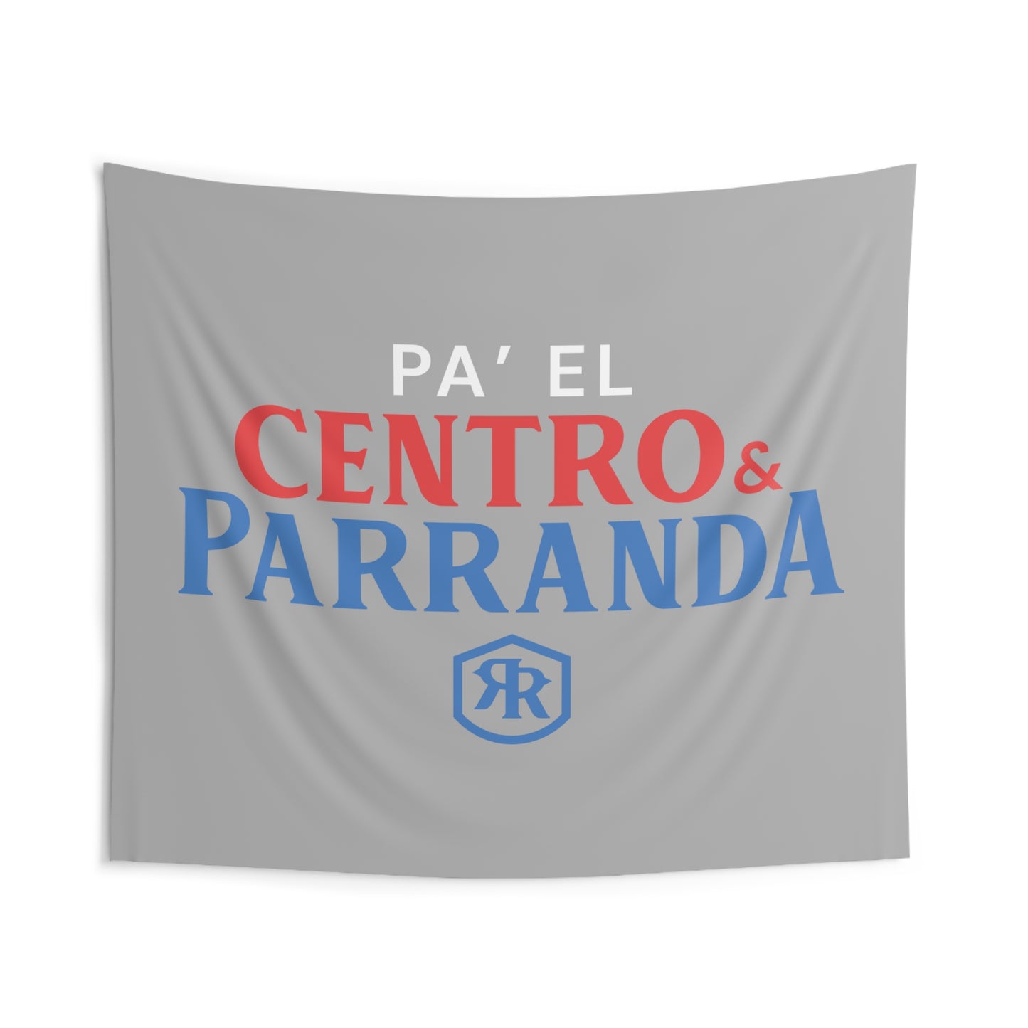 Pa' El Centro & Parranda. Wall Tapestry