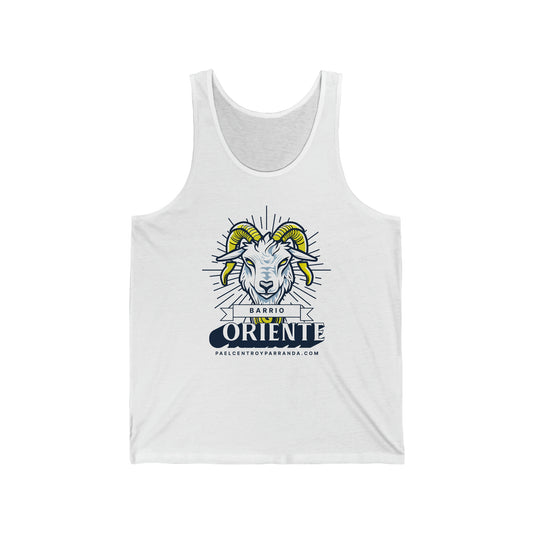 Oriente, Zaza del Medio. Unisex Jersey Tank