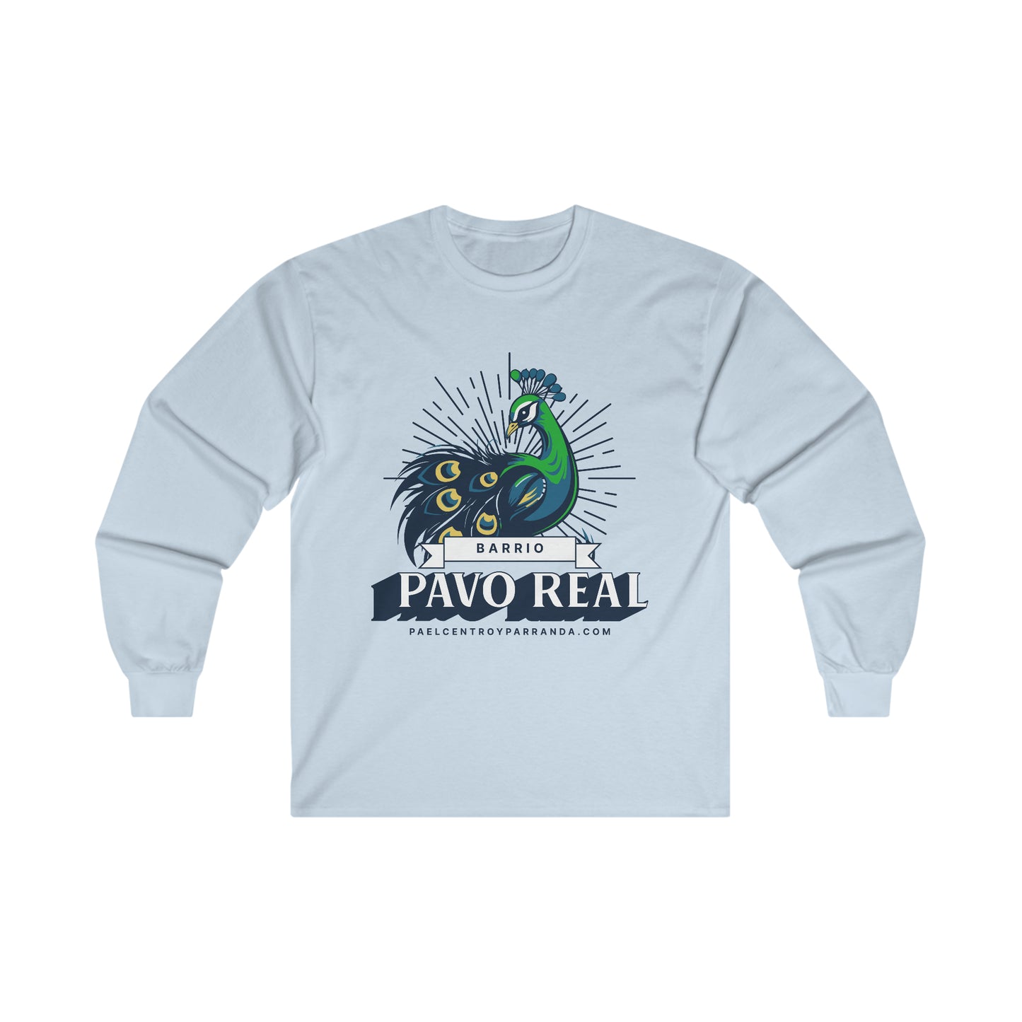 Pavo Real, El Santo. Ultra Cotton Long Sleeve Tee