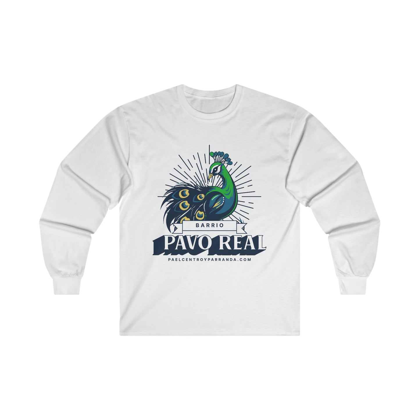 Pavo Real, El Santo. Ultra Cotton Long Sleeve Tee