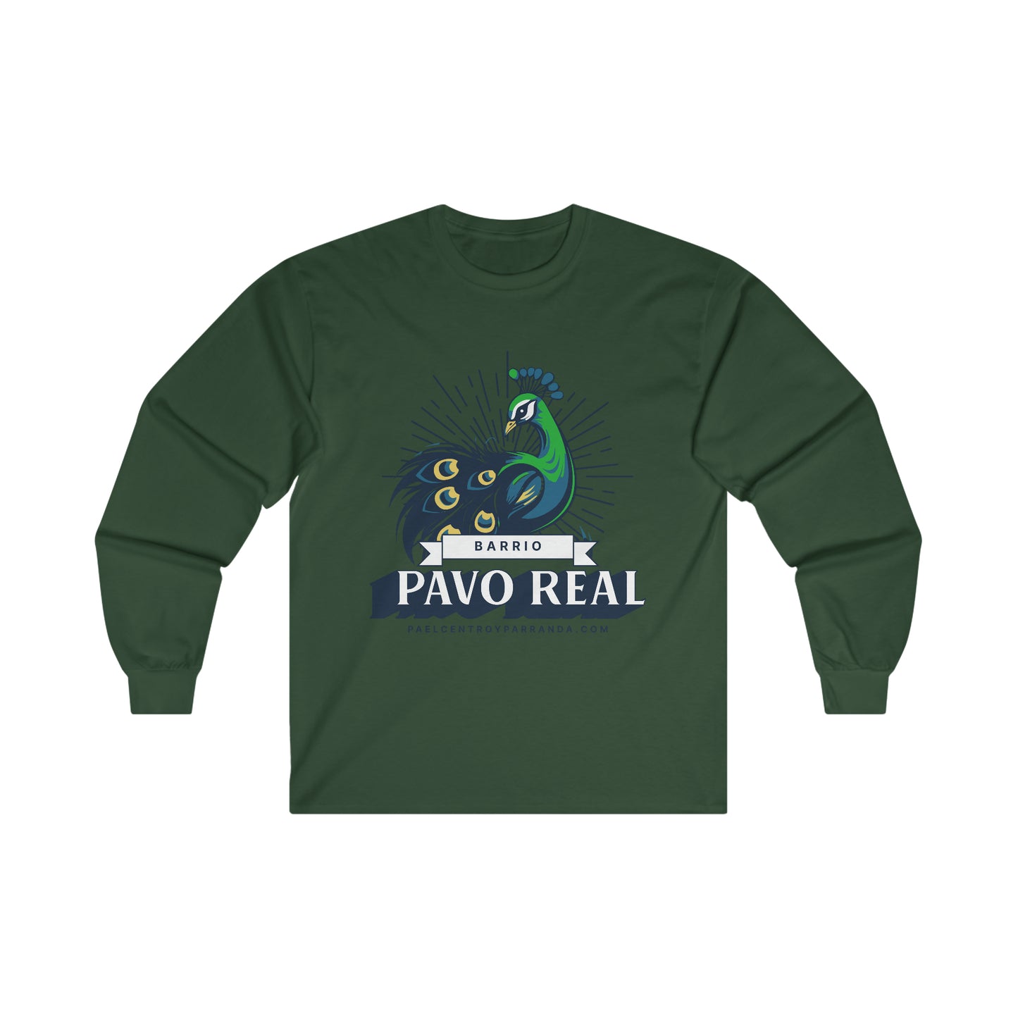 Pavo Real, El Santo. Ultra Cotton Long Sleeve Tee