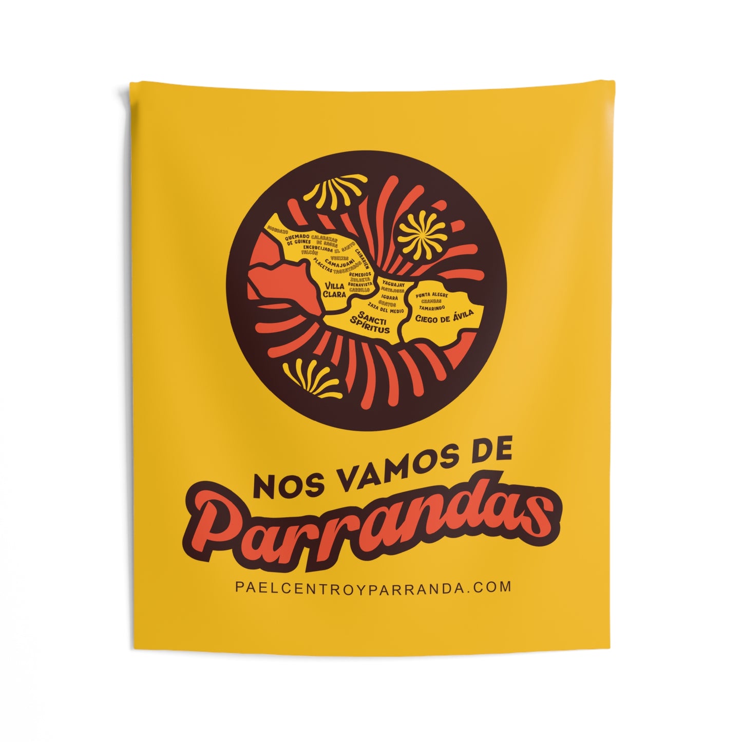 Nos Vamos de Parrandas. Tapestry — Wall Hanging