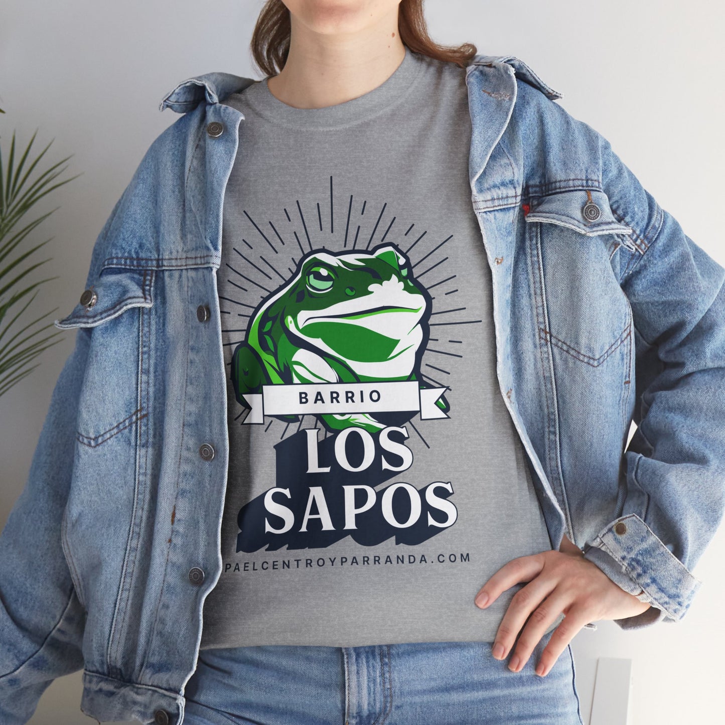 Los Sapos, Calabazar de Sagua. Unisex Heavy Cotton Tee