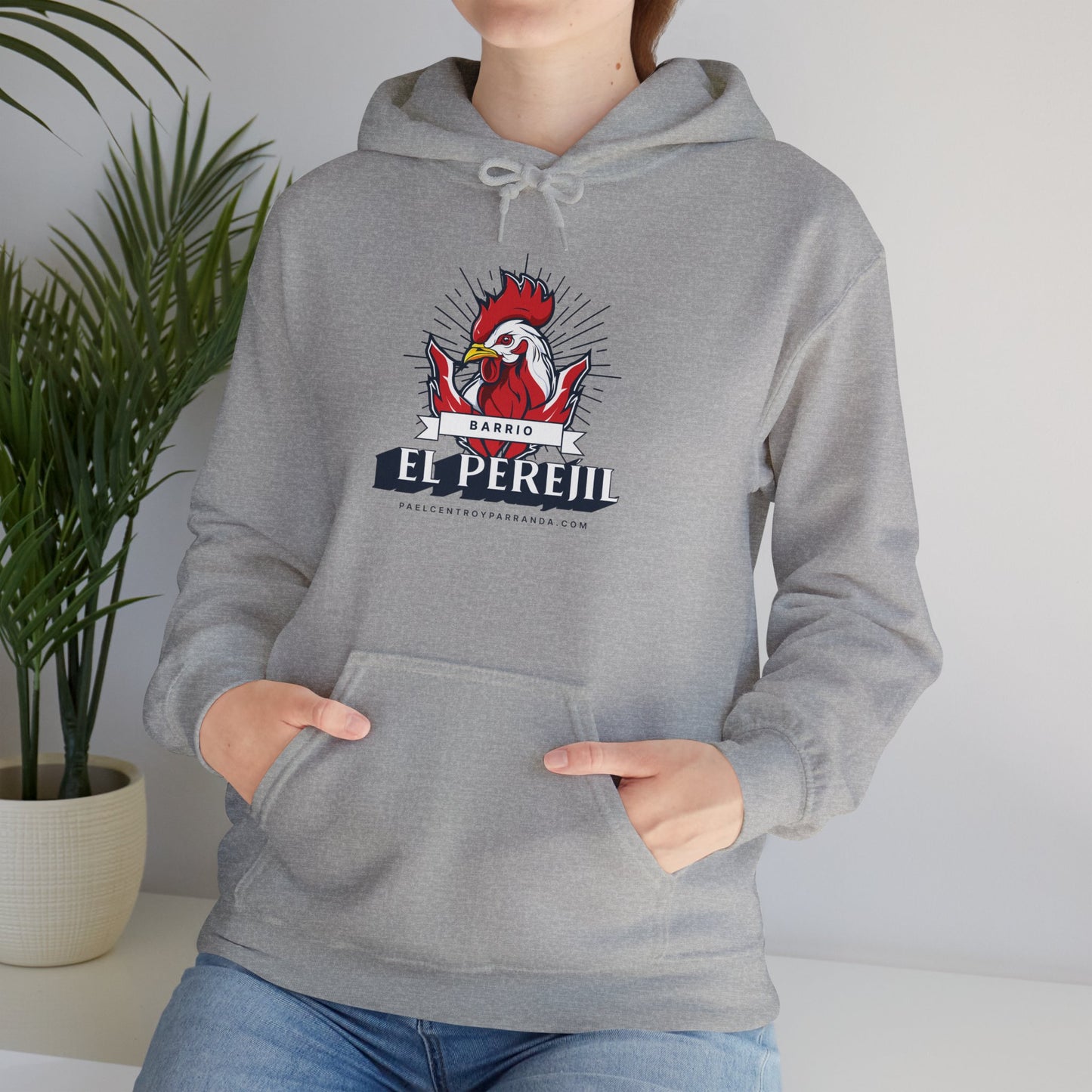 El Peregil, Quemado de Guines. Unisex Heavy Blend™ Hooded Sweatshirt