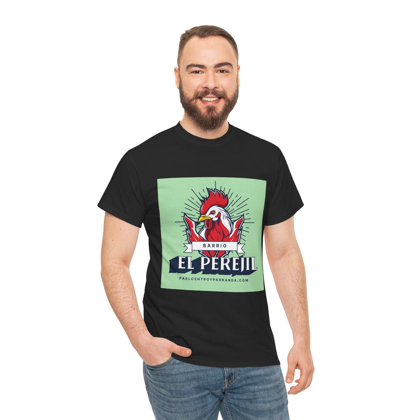 El Peregil, Quemado de Guines. Unisex Heavy Cotton Tee