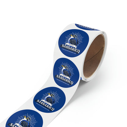 Sansaricq, Yaguajay. Round Sticker Label Rolls