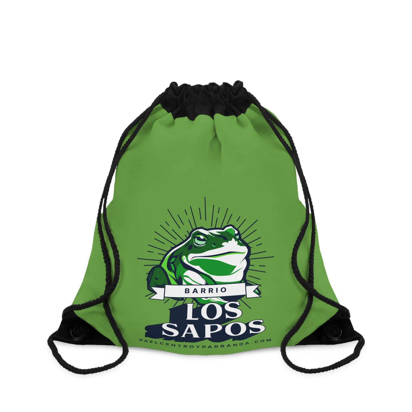 Los Sapos, Calabazar de Sagua. Drawstring Bag