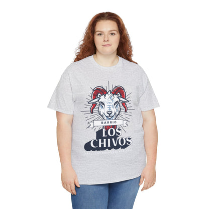 Los Chivos, Calabazar de Sagua. Unisex Heavy Cotton Tee