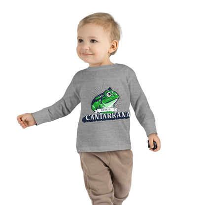 Cantarrana, Guayos. Toddler Long Sleeve Tee