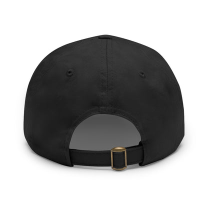 El Gallo, Chambas. Dad Hat with Leather Patch (Round)