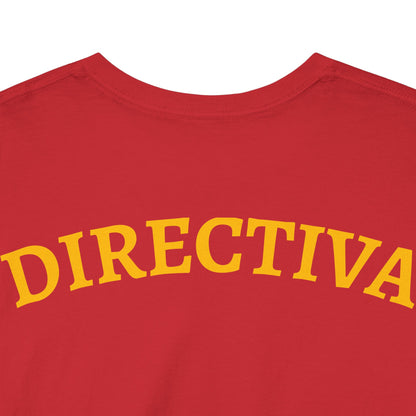 San Salvador, Remedios. Vintage Saint T-Shirt — "Directiva" Back Print