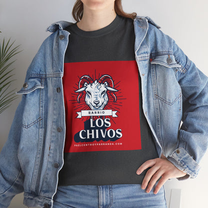 Los Chivos, Calabazar de Sagua. Unisex Heavy Cotton Tee