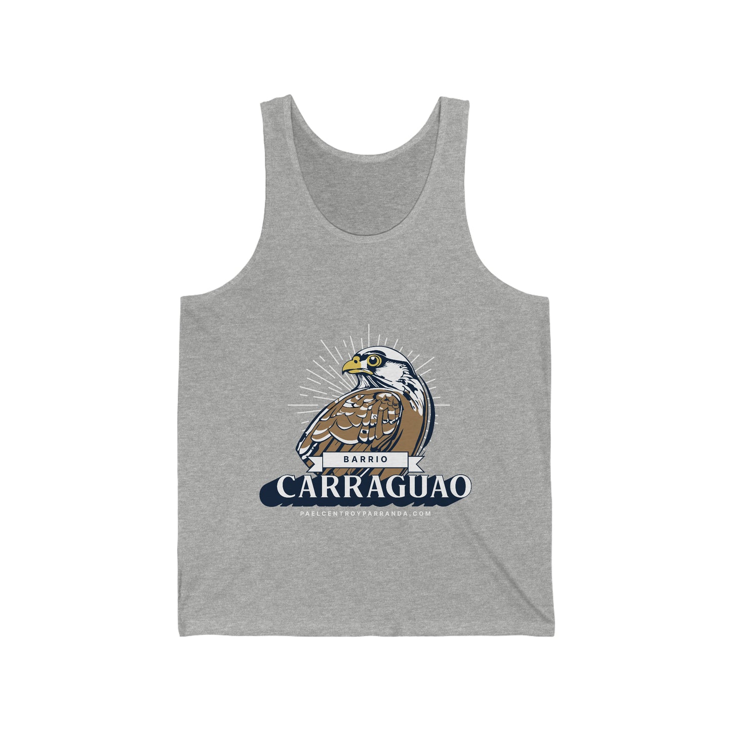 Carraguao, El Santo. Unisex Jersey Tank