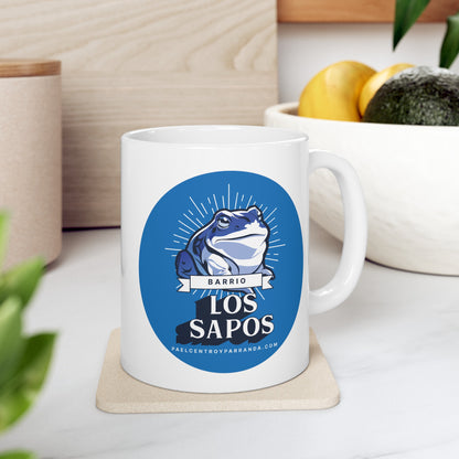 Los Sapos, Encrucijada. Ceramic Mug, 11oz