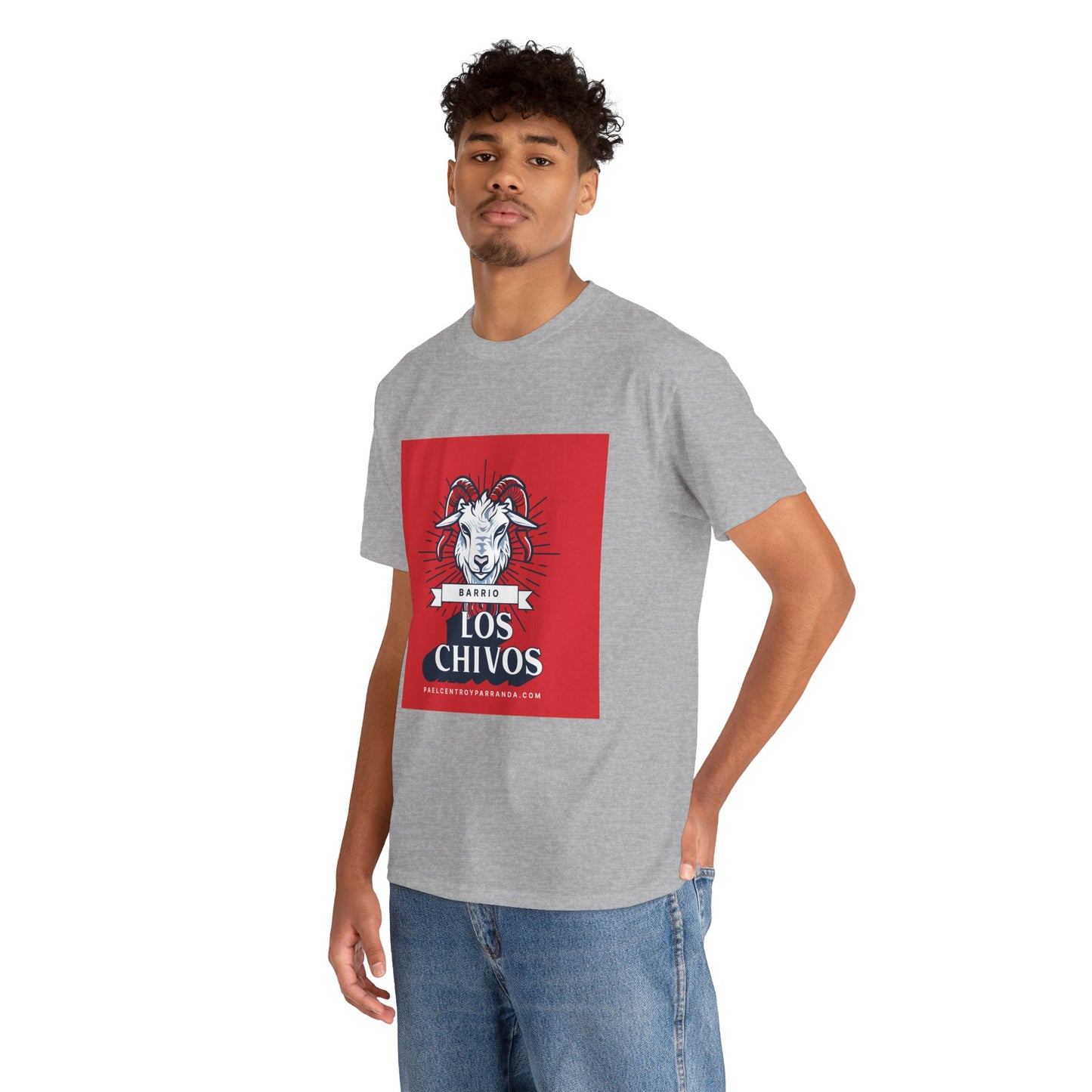 Los Chivos, Calabazar de Sagua. Unisex Heavy Cotton Tee